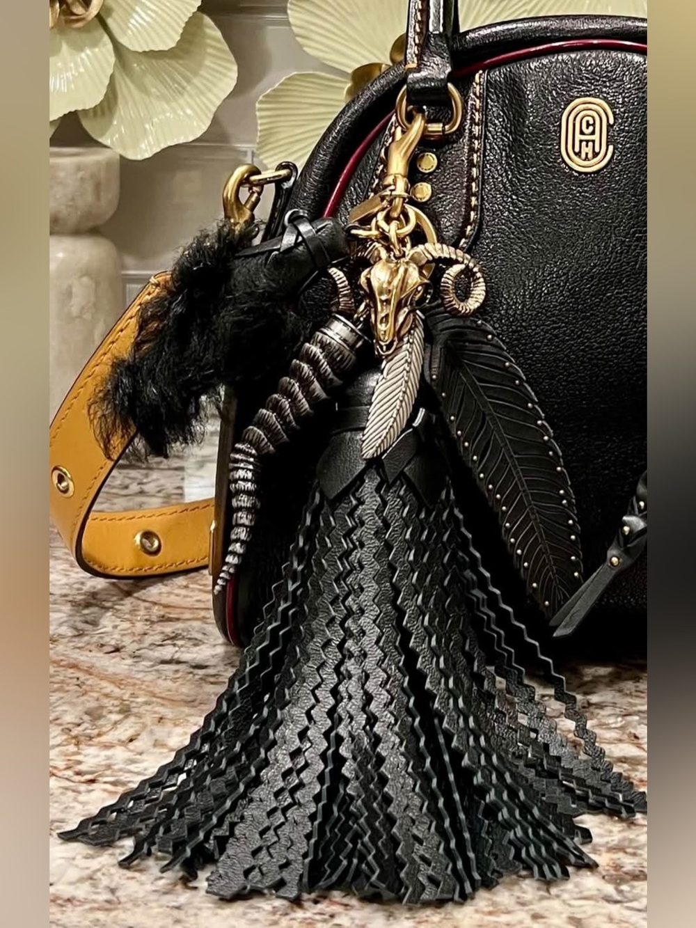 ISO**DONT BUY coach tassel charm